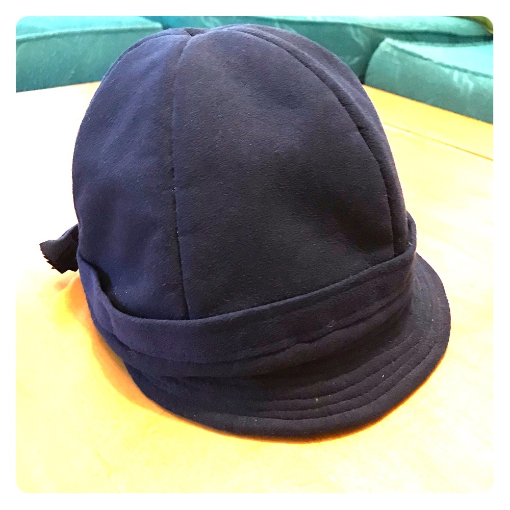 Vintage Navy Blue Hat Small